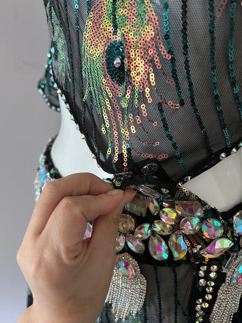 ベリーダンス衣装セットオリエンタルサービス付きです