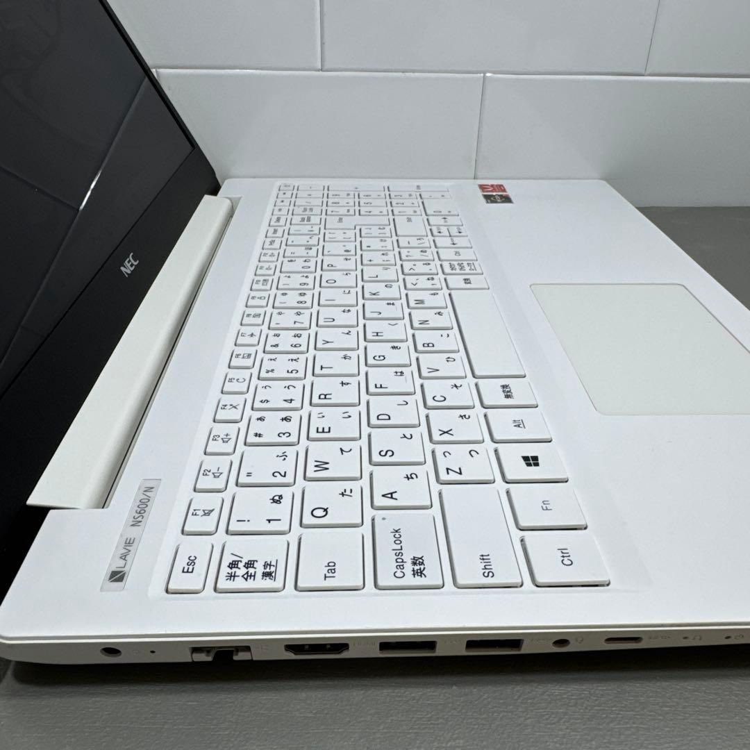 【高性能】NECプレミアムホワイト☘Ryzen7☘NVMe256GB+1TB