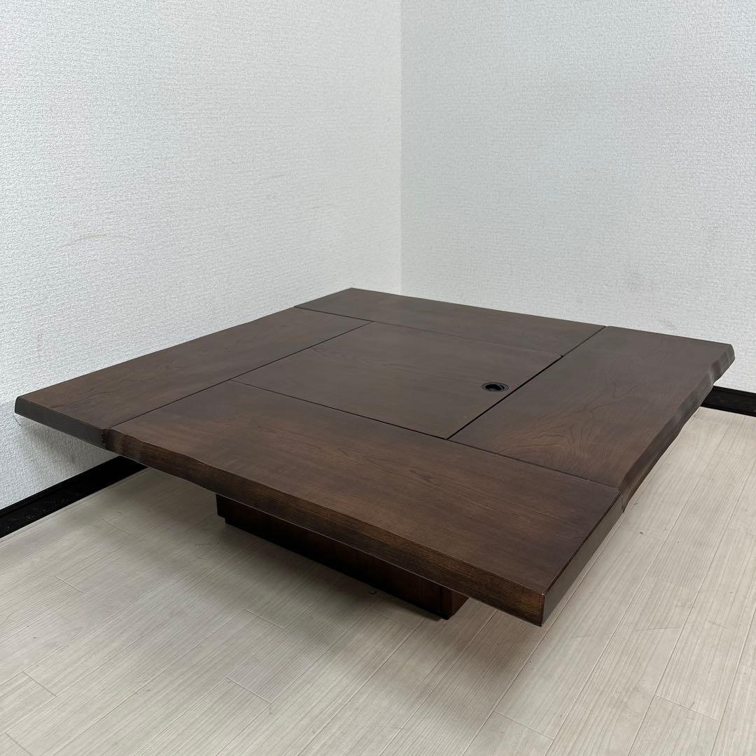 カリモク 囲炉裏テーブル 座卓 ローテーブル 座敷机 is1※