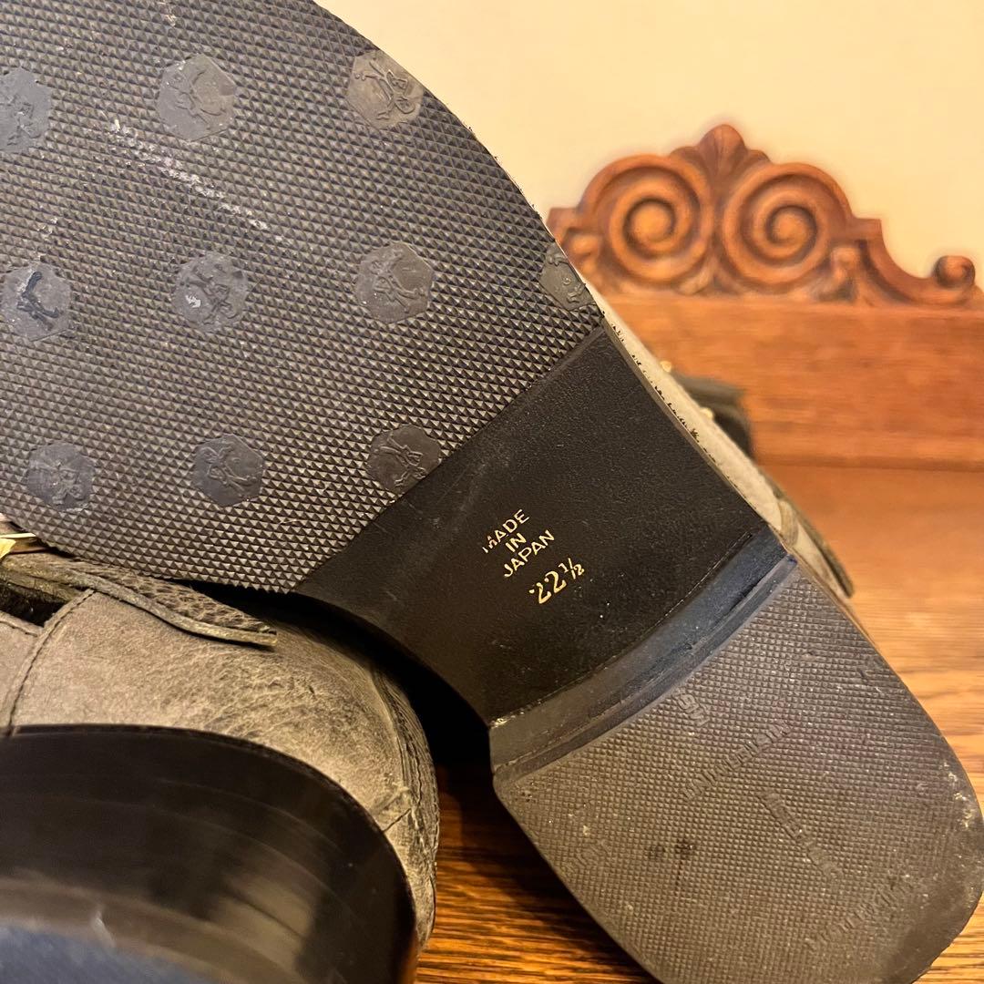 超希少　極美品　ADMJ ハラコ　ブーツ