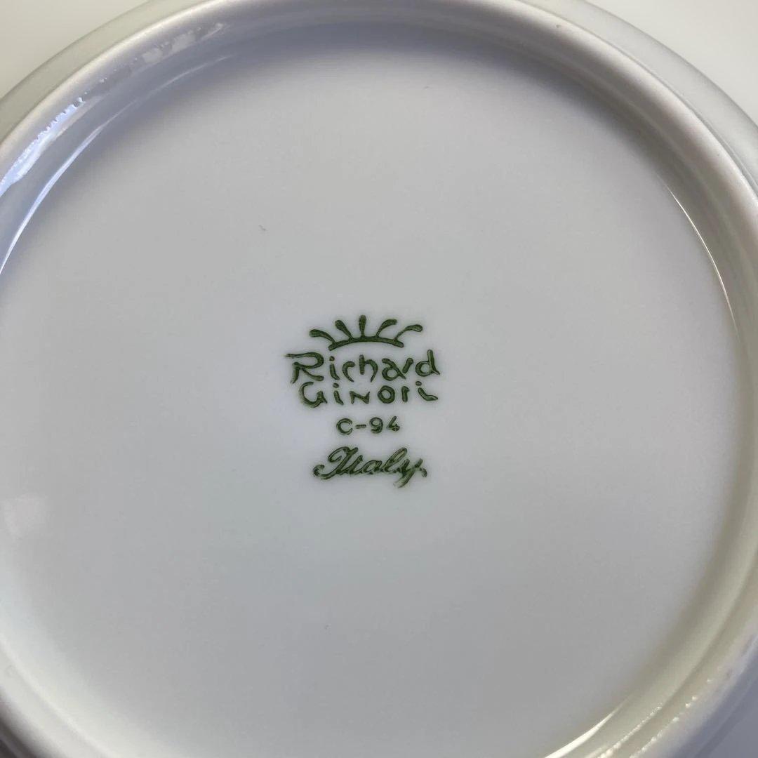 ジノリ　アンティコエデン　スープ　パン　プレート　パスタ　ケーキ　デザート　丸皿