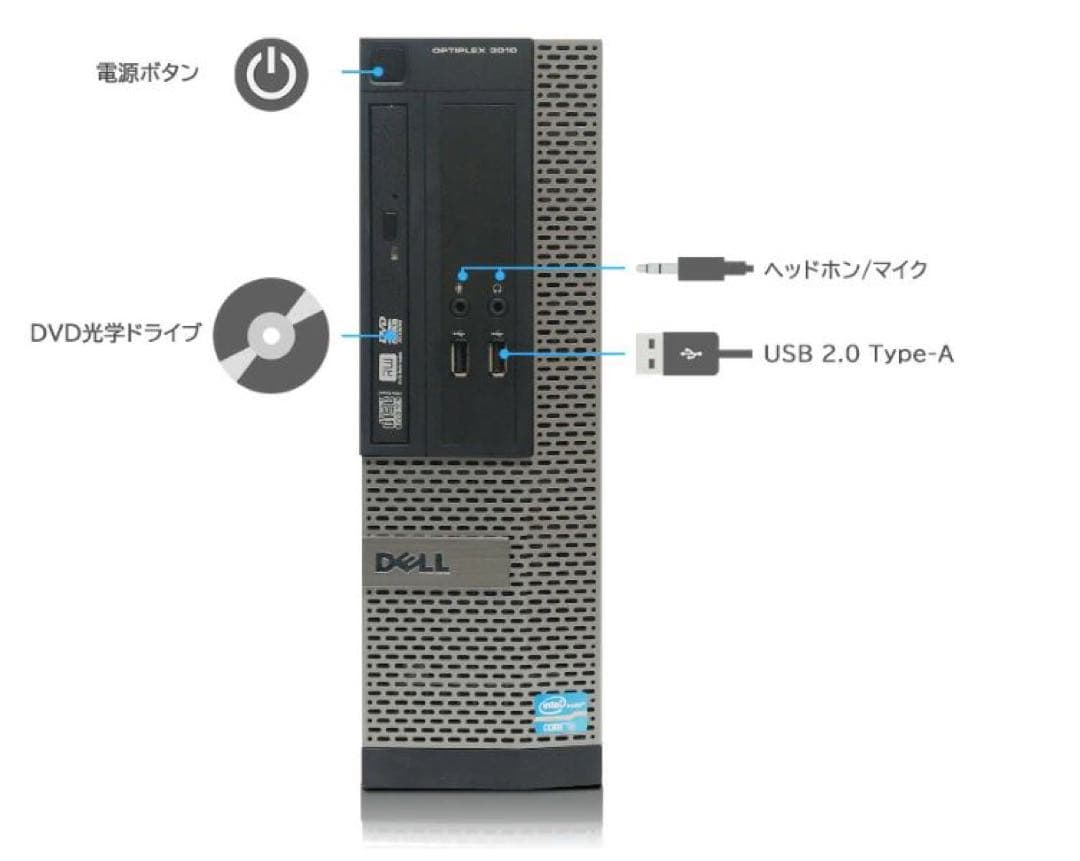 爆速15倍速 Nvme M.2 SSD DELL 3010 i5 16g