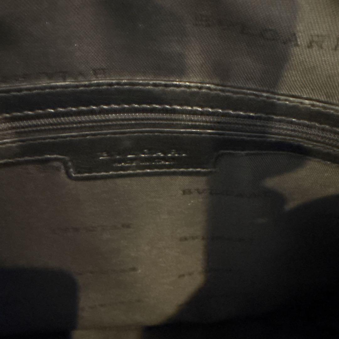 BVLGARI ダークブラウン ショルダーバッグ