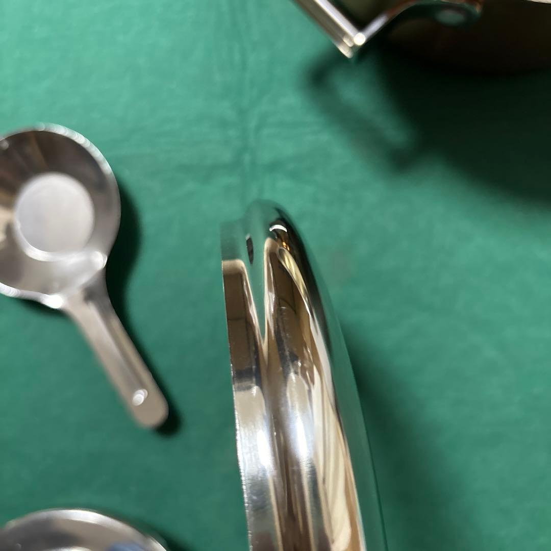 イタリア製Ruffoni made in Italy 銅製 両手鍋 フォンデュ