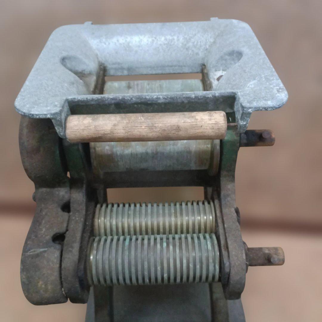 4009）小野式　製麺機　手動　昭和レトロ