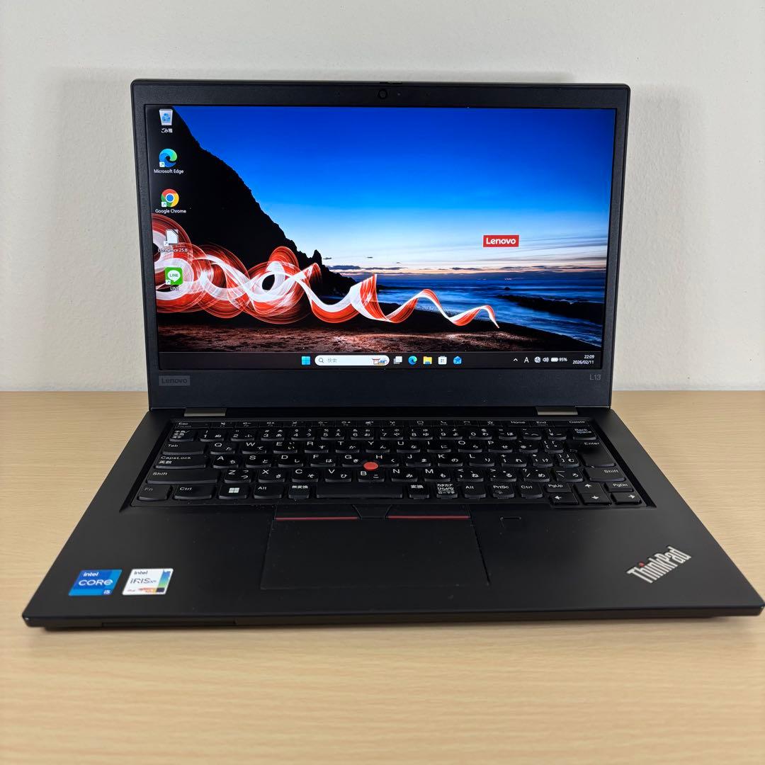 【16GB】ThinkPad L13 Gen2 i5 SSD256 軽量