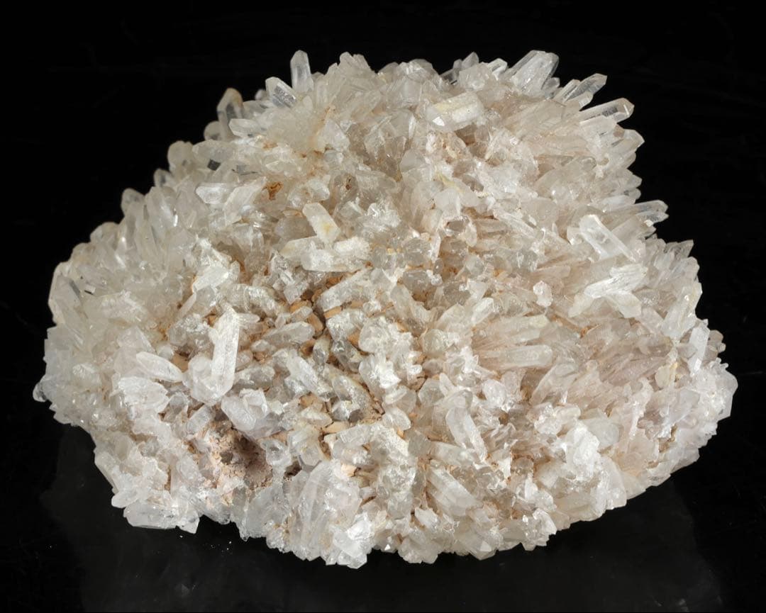 天然鉱物標本 白水晶クラスター 原石 鑑賞石 天然石 美結晶 木箱付 1220g