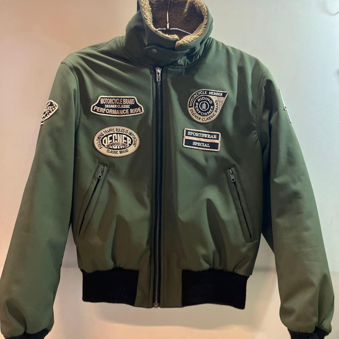 デグナー製　ライダース プロテクター付　M