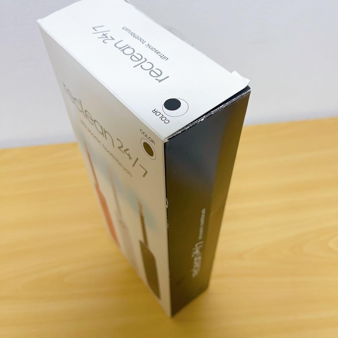 【未開封】伊藤超短波 パルス式超音波歯ブラシ reclean24/7 ブラック