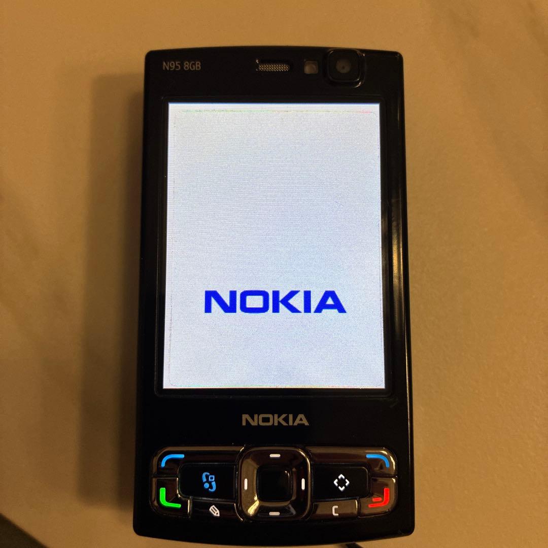 Nokia N95 8GB ブラック 携帯電話本体
