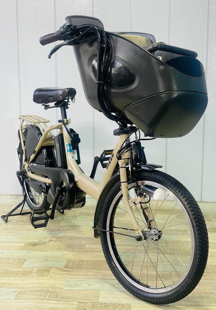 3069ブリヂストン12.3アンペア3人乗り対応子供乗せ　電動アシスト自転車