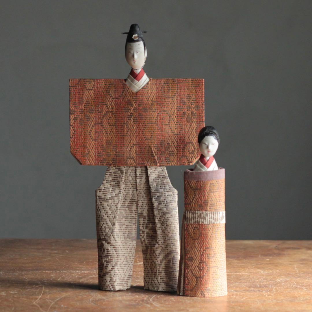 立雛 紙雛 雛人形 古道具 アンティーク 古美術 No.7