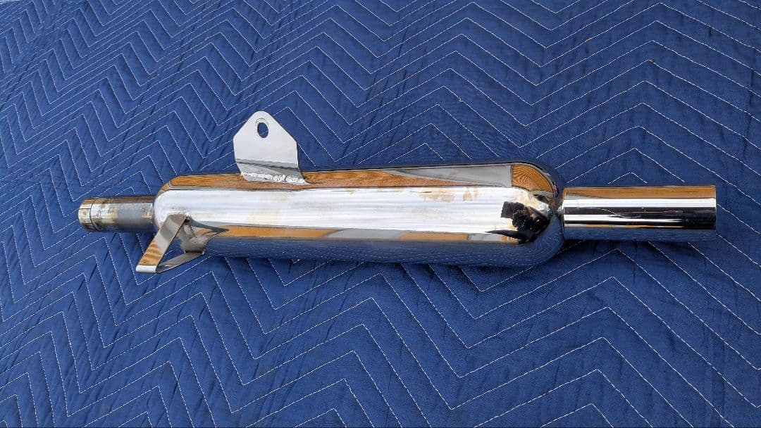 カワサキ　エストレヤ　大和ステンレス マフラー