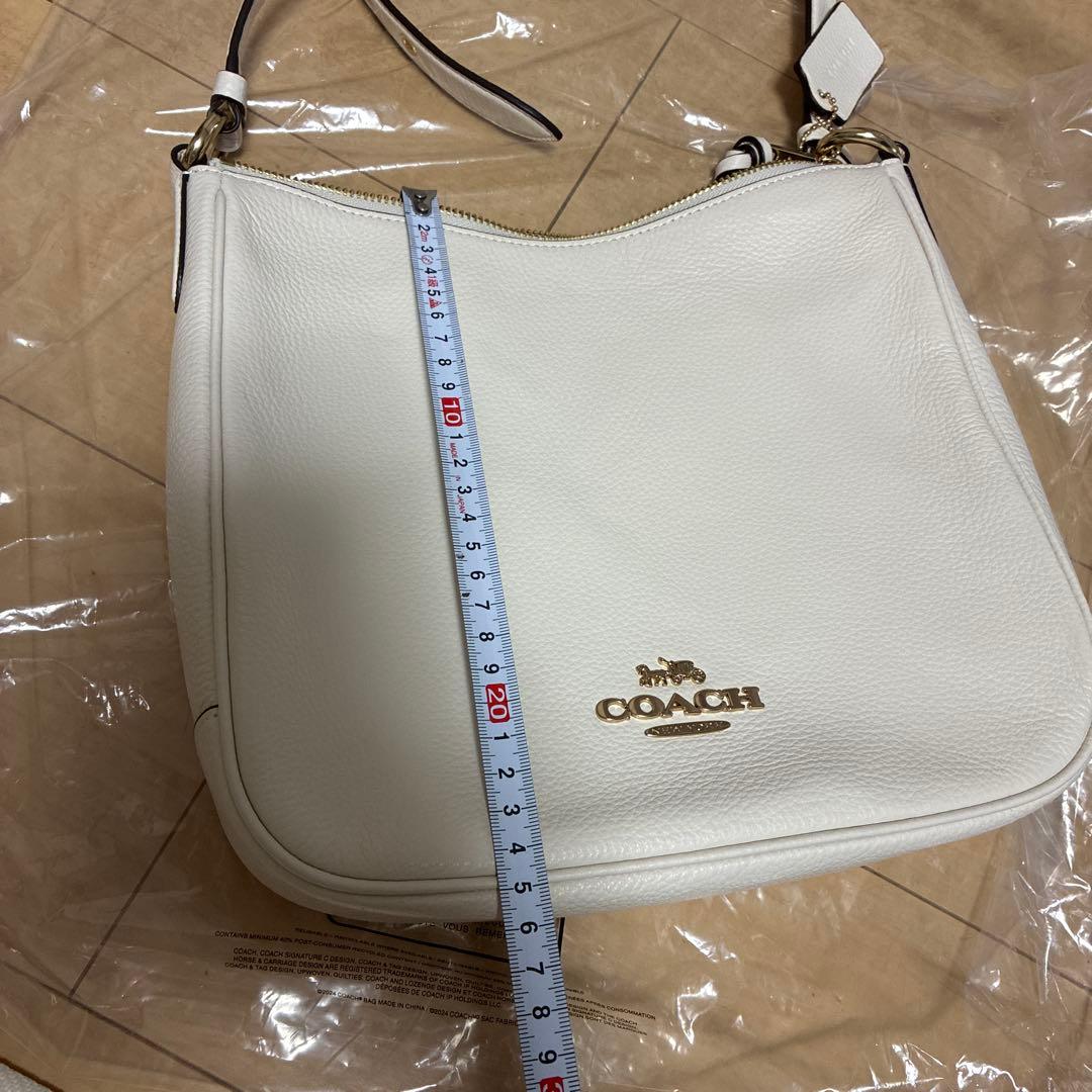 COACH ホワイト ショルダーバッグ
