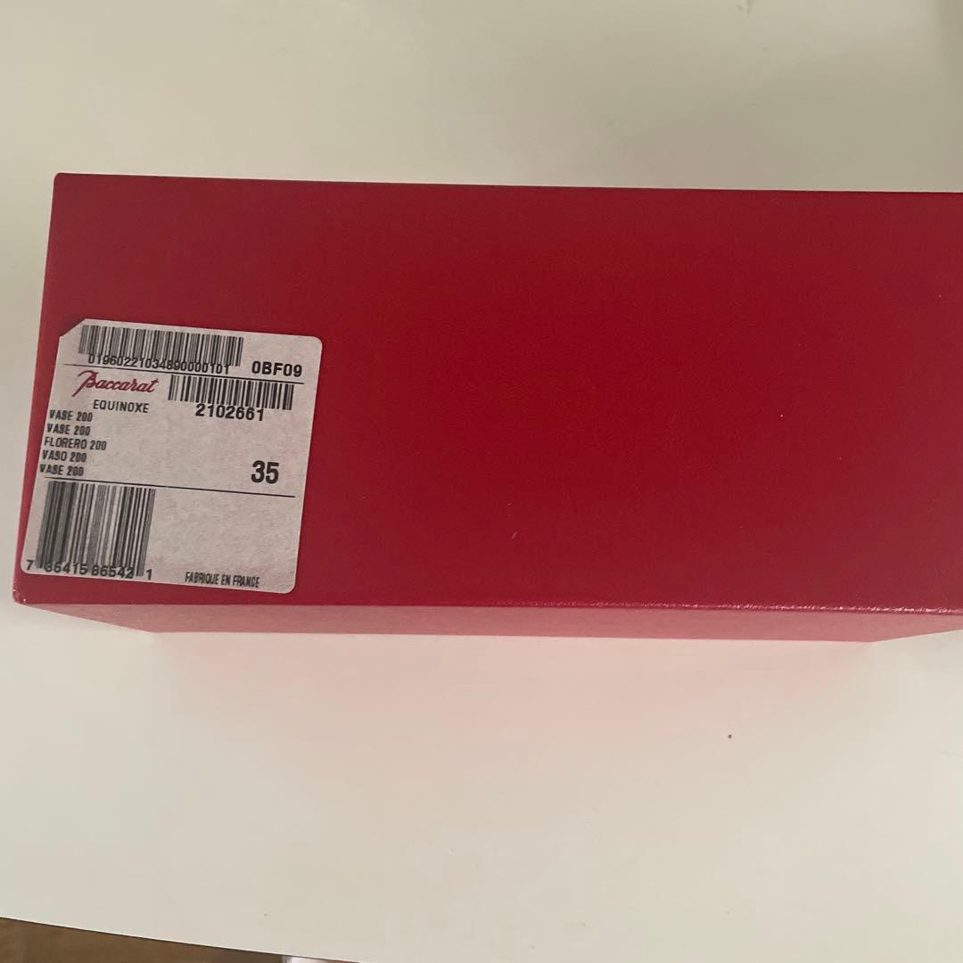 バカラ　エキノックス花瓶