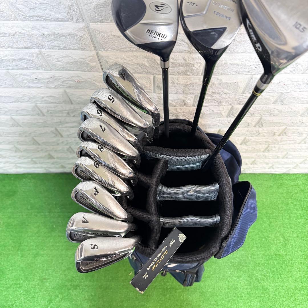 ゴルフセット　初心者応援　メンズ　特価　ラウンド仕様　飛距離抜群　打感良好