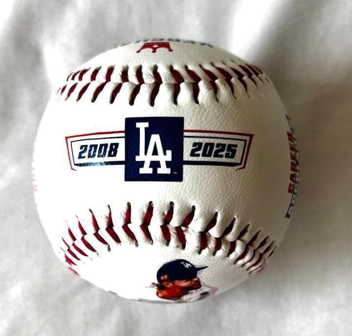 ロサンゼルス・ドジャース クレイトン・カーショウ MLB公式 引退記念ボール