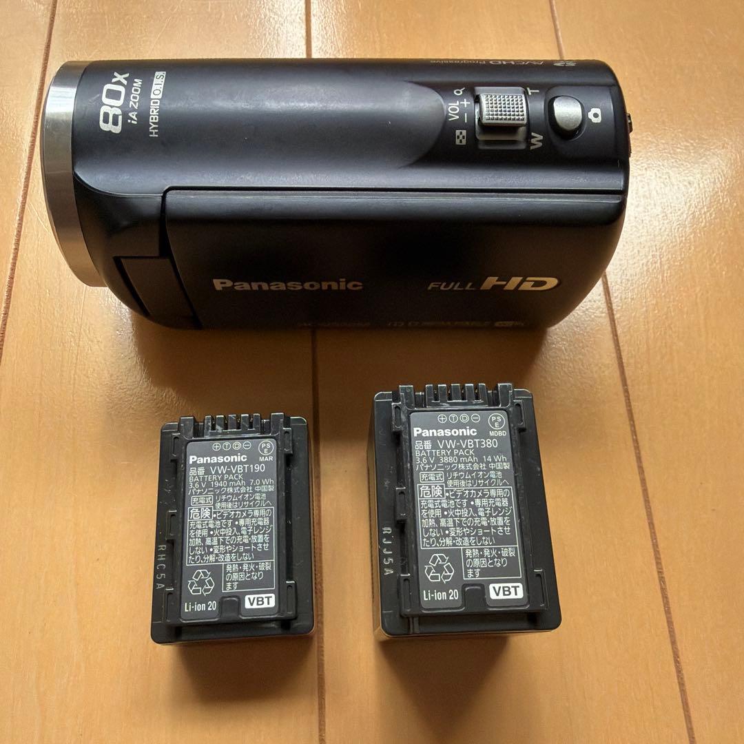 パナソニック デジタルハイビジョンビデオカメラ　ブラック　 HC-V520M