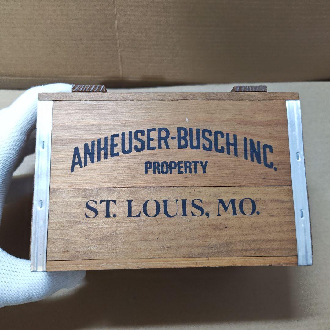 Budweiser 木製ボックス 小箱