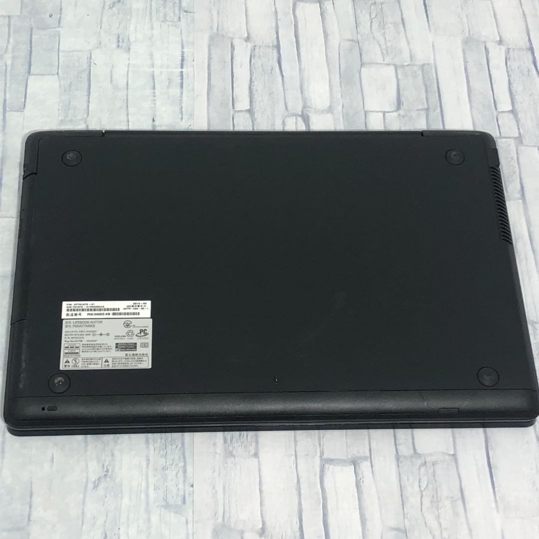 富士通ノートパソコン本体★Core i7/新品SSD/Windows11搭載