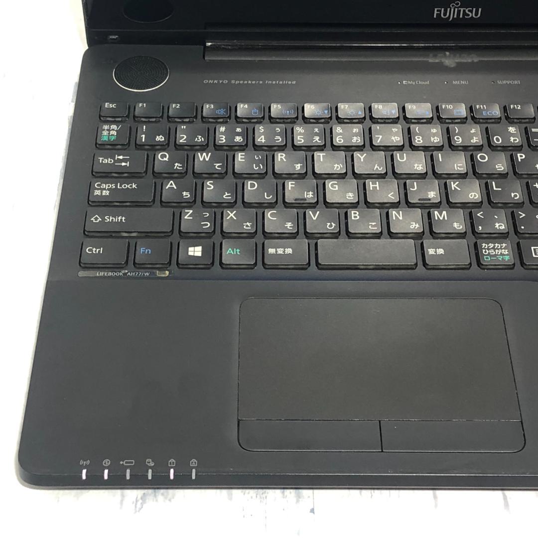 富士通ノートパソコン本体★Core i7/新品SSD/Windows11搭載