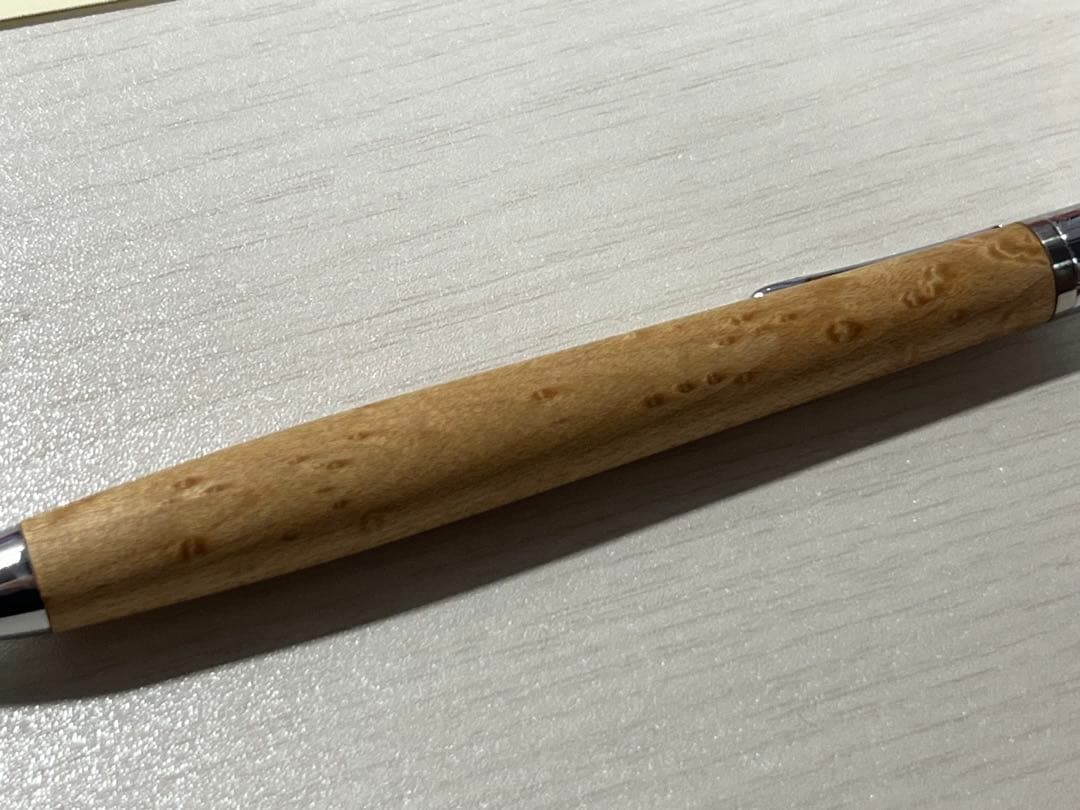 工房楔 バーズアイメープルシャーペン 0.5mm固定式口金付き