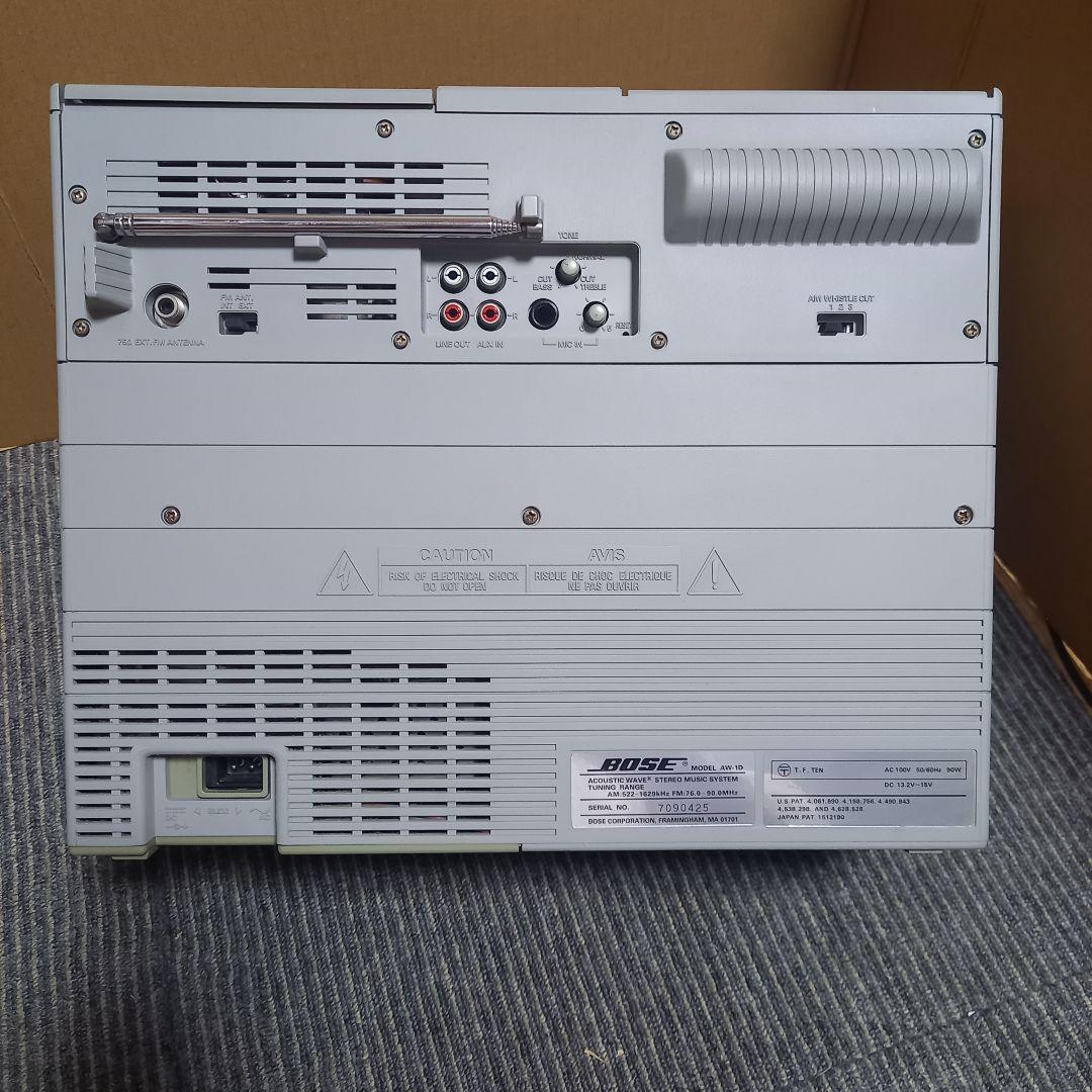 BOSE AW-1D(A) 完動美品 ピックアップ動作好調 保護カバー