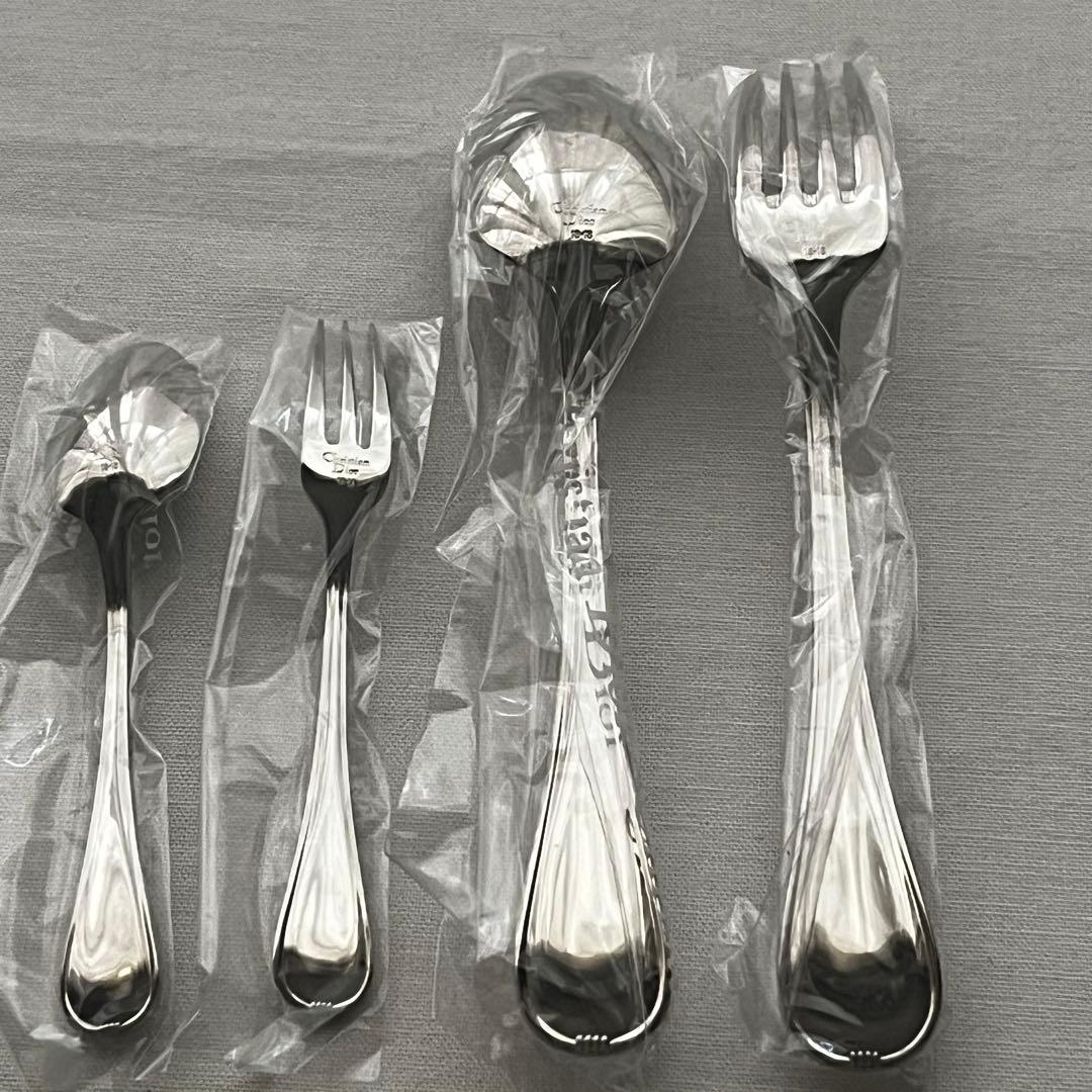 クリスチャン ディオール 18-18ステンレス カトラリー フォーク スプーン