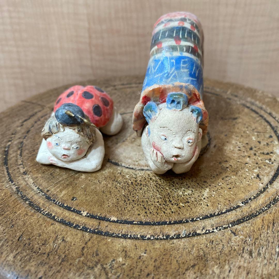 作家　陶芸　土人形　人形　置物