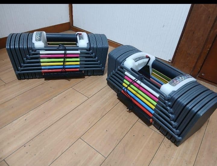 POWERBLOCK パワーブロック 可変式ダンベル 36Kg×2個