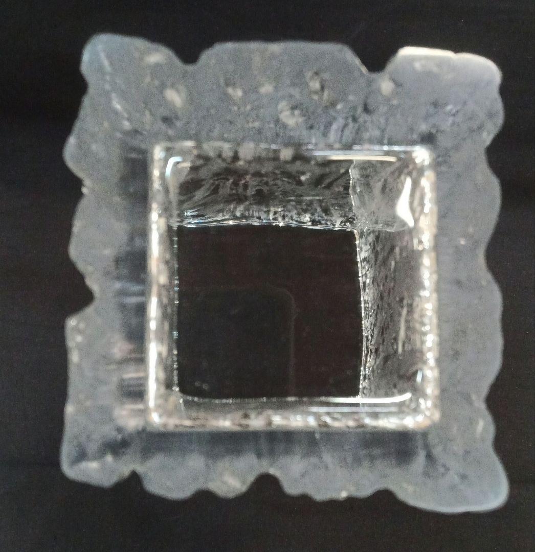 昭和レトロ/高級クリスタルマツガオカ花瓶769