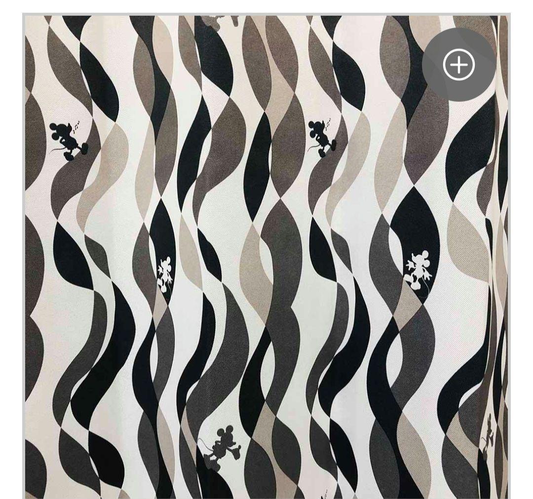 ディズニー ミッキー 遮光カーテン セットで！