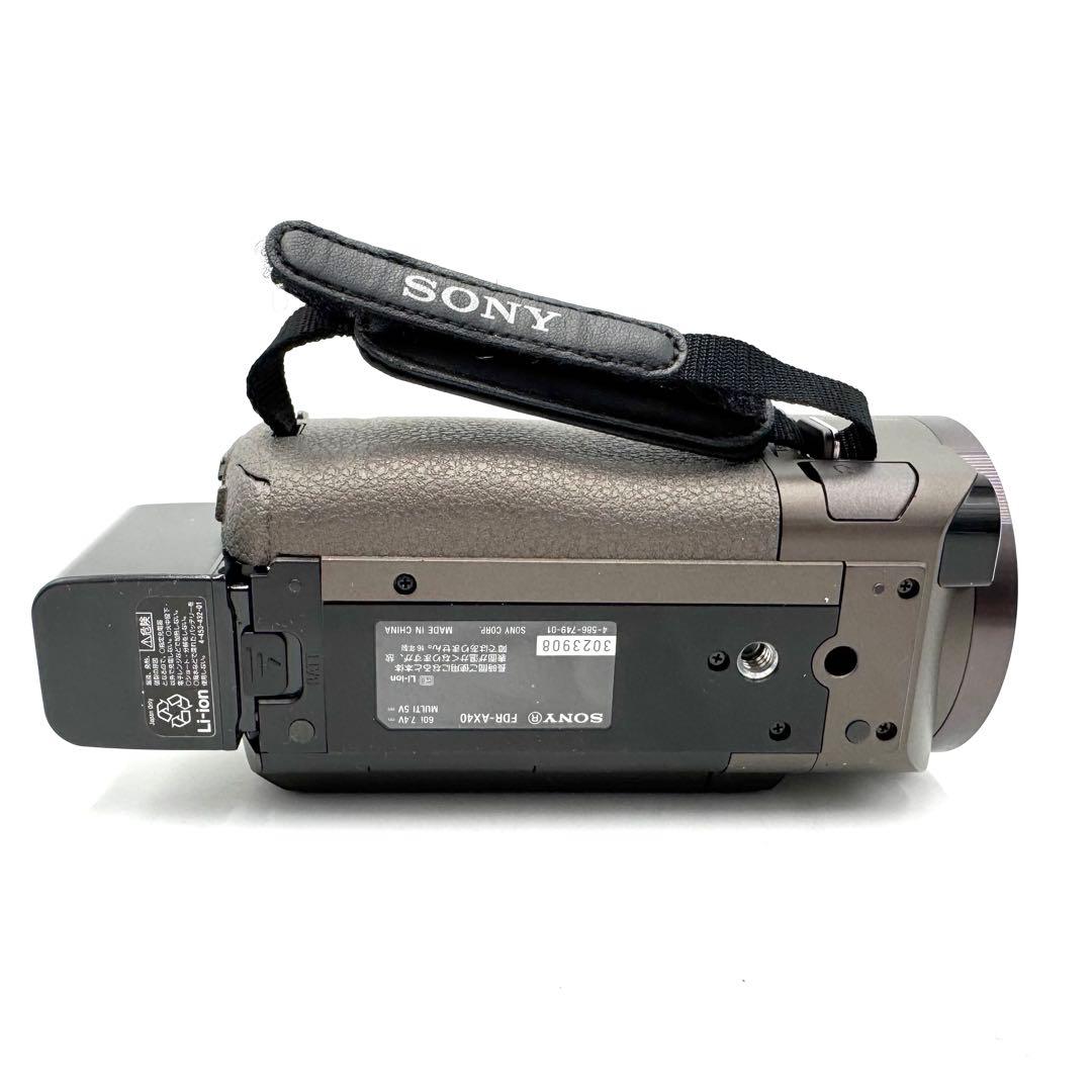 SONY ソニー 4Kビデオカメラ Handycam FDR-AX40