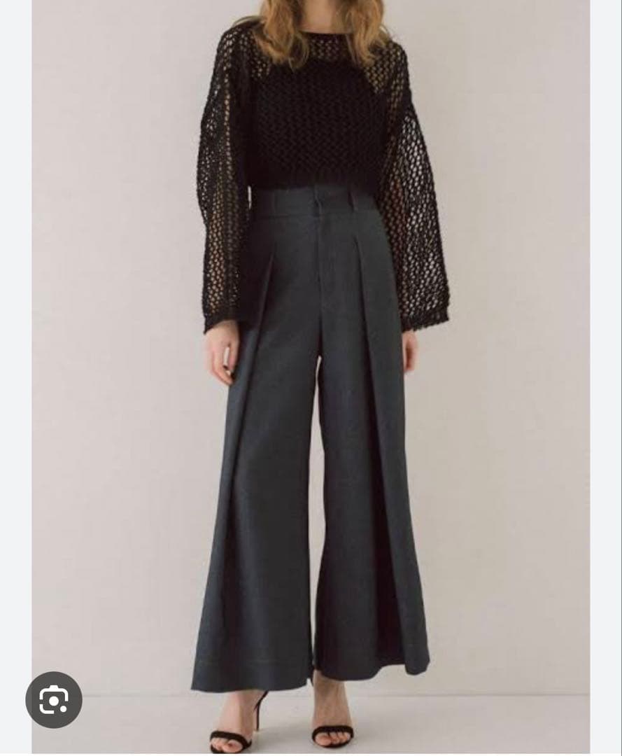 maison de Dolce. メゾンドドルチェ　セゾンワイドパンツ　デニム