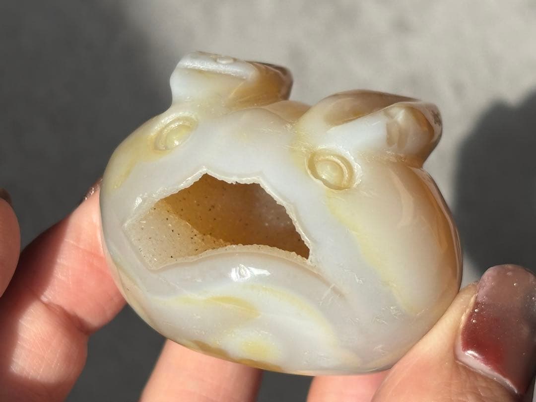 《キラキラジオード＊アゲートのカービング》