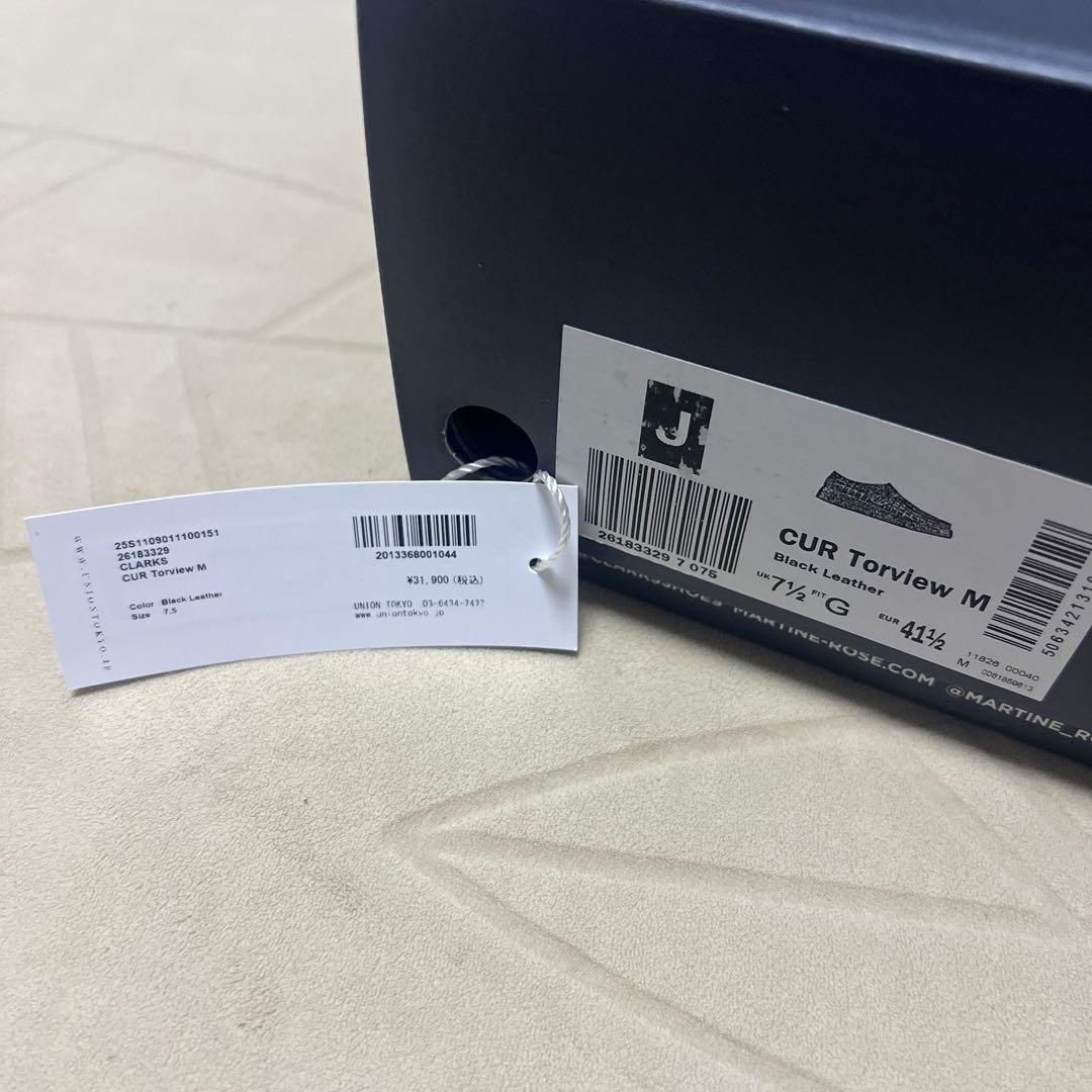 25ss Clarks Martine Rose Torview シューズ