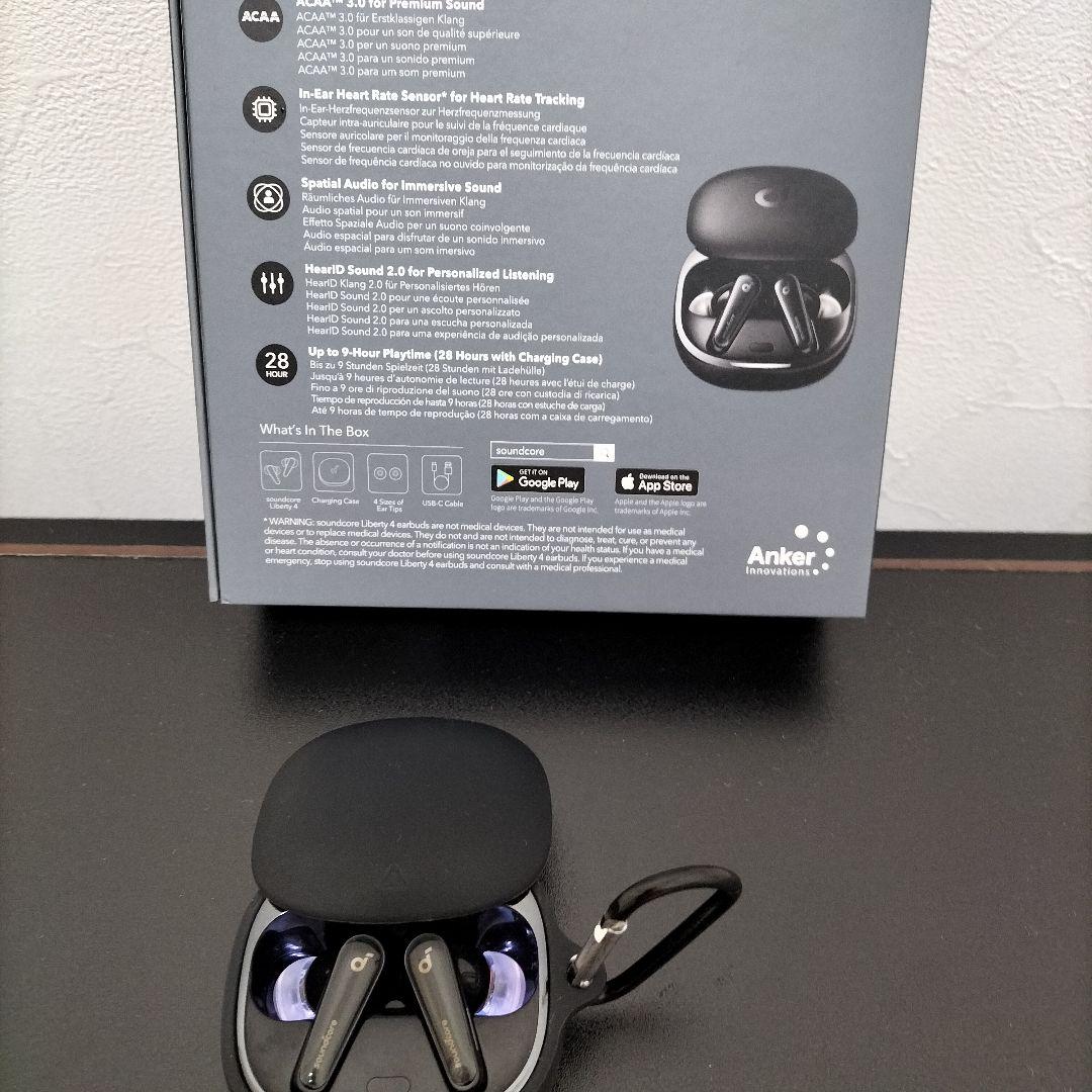 【即購入OK！匿名配送！】 Anker　アンカーリバティ4　ワイヤレスイヤホン