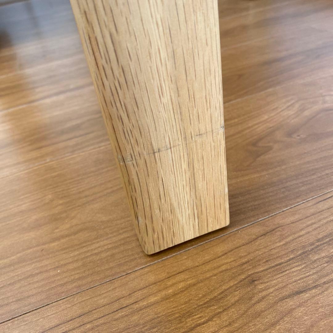 ☆ai☆【無印良品】オーク無垢材デスクと上置き棚セット