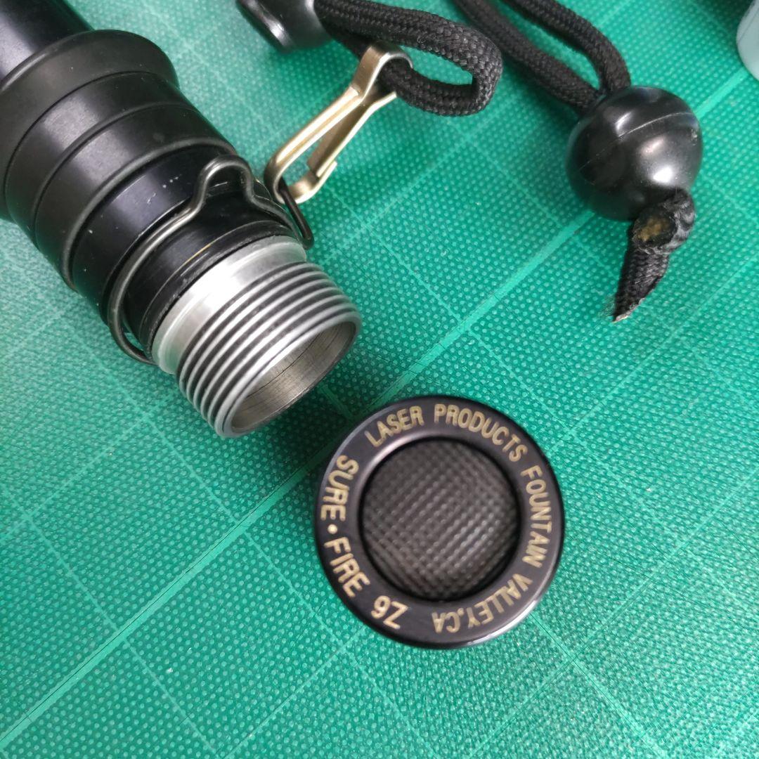 【絶盤美品】SureFire 9Ｚ コンバットライト　 予備LEDバルブ付