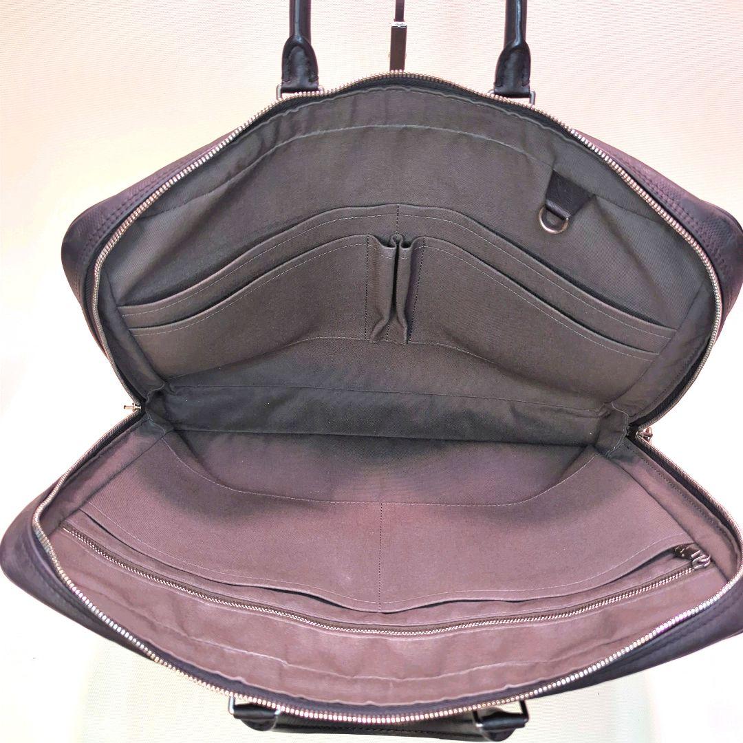 ルイ・ヴィトン ビジネスバッグ ブラック 黒 ダミエ ロゴ レザー