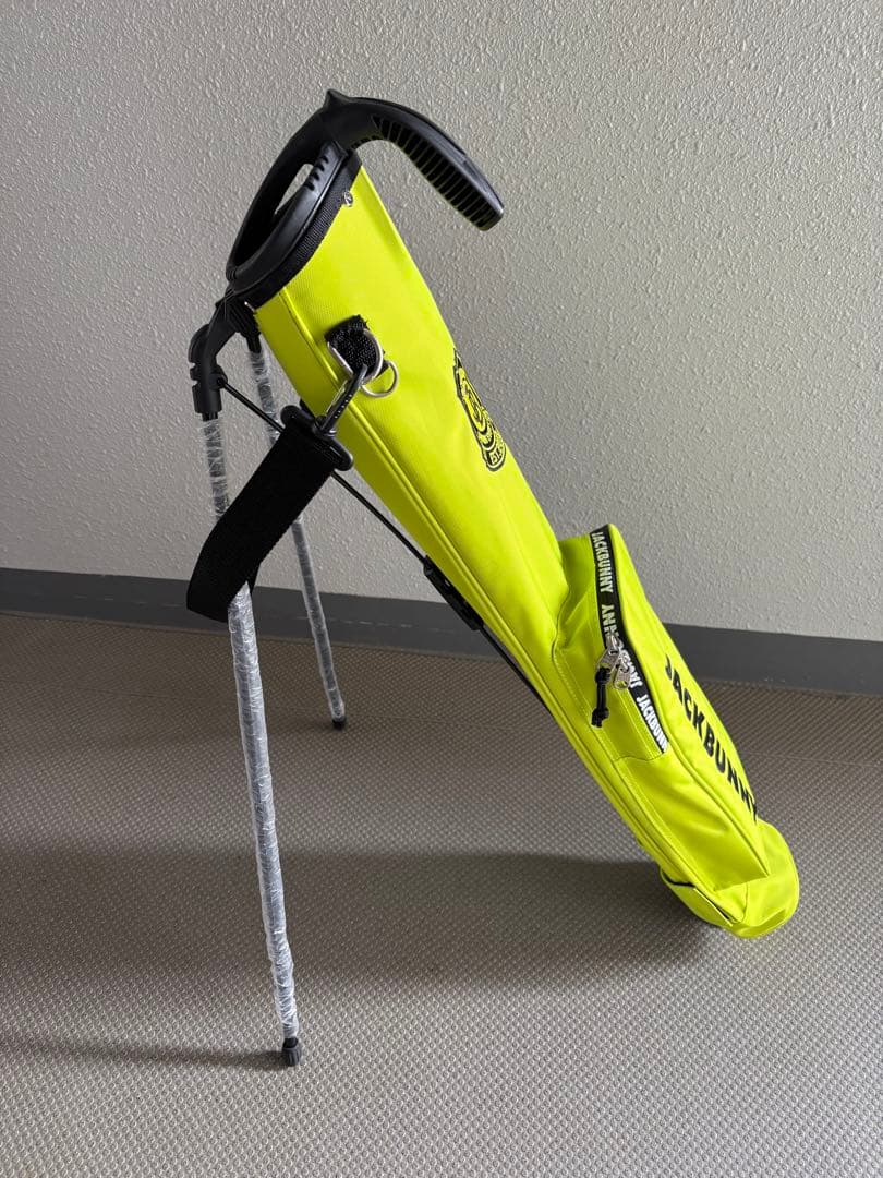 JACKBUNNY スタンドバッグ イエロー　セカンドバッグ