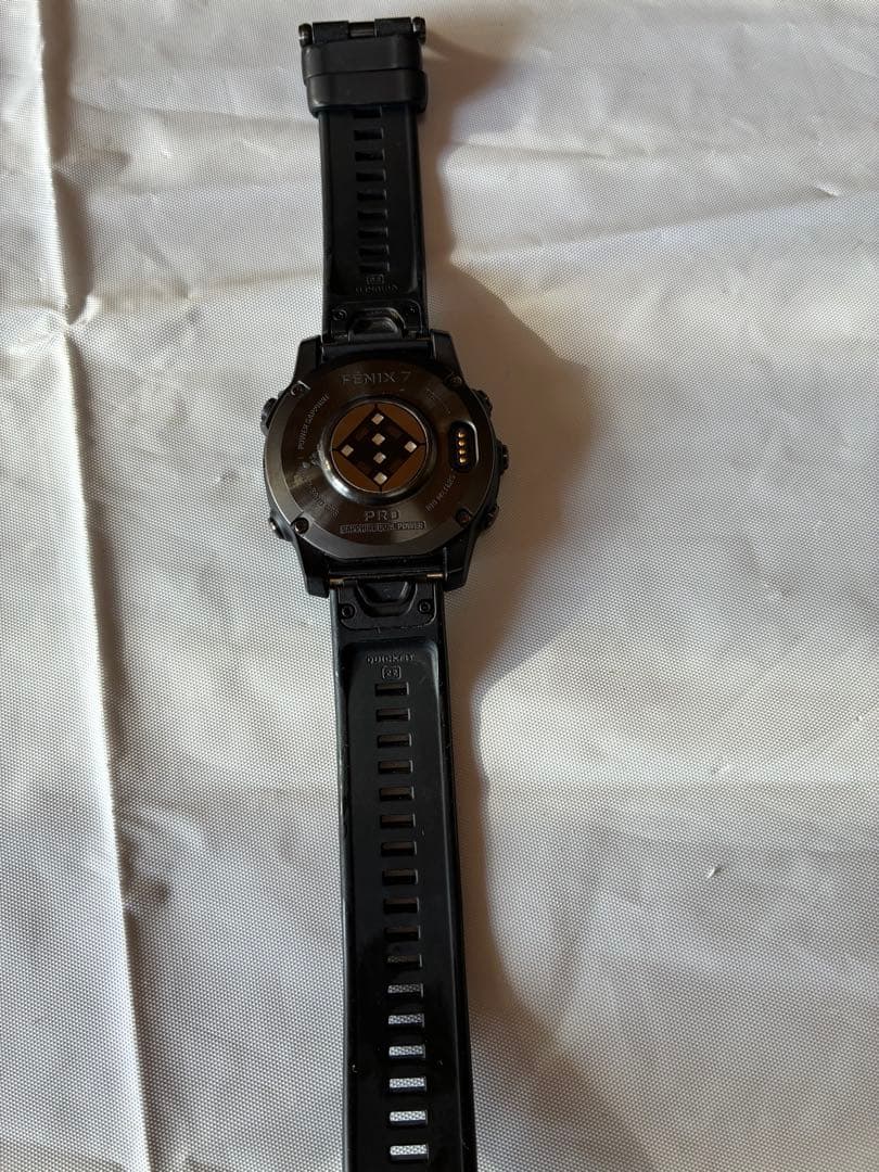 【値下げ】GARMIN FENIX 7 PRO 腕時計　ブラック　ガーミン