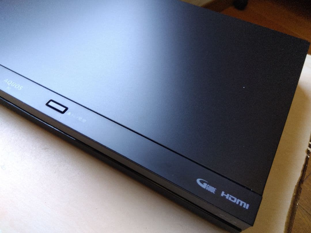 AQUOSブルーレイレコーダBD-NW510　純正リモコン付　動作品