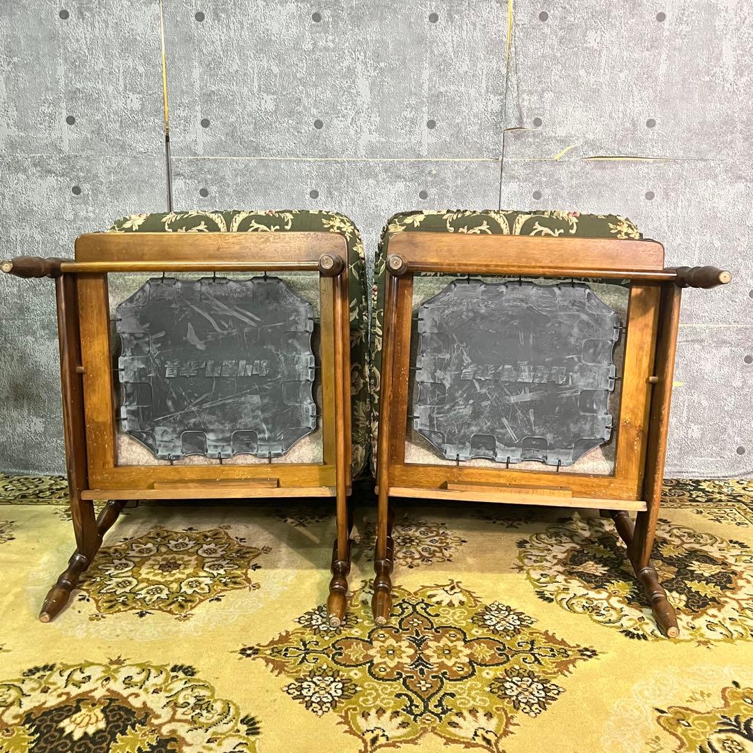 ꧁カリモク家具 karimoku꧂2人掛けセパレートアームソファ リビングチェア