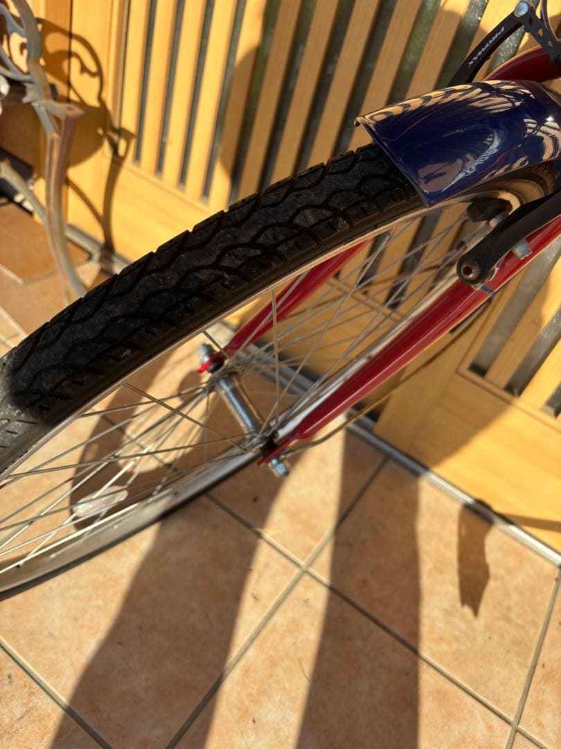 【訳あり】Ford フォード 折りたたみ自転車 26インチ ブルー 街乗り