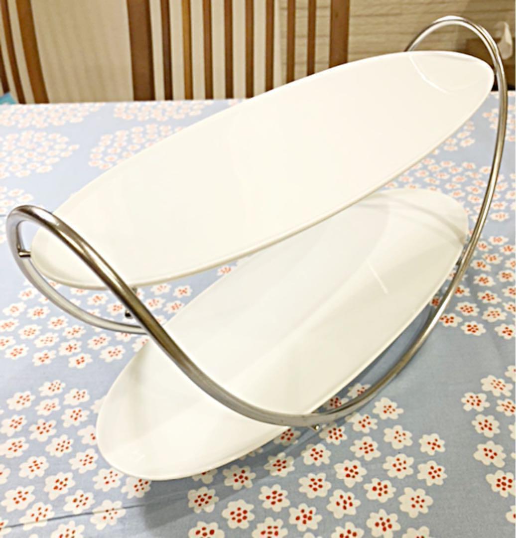 【廃盤レア】KEYUCAパーティースタンド　＆　PSプレート　2枚 　美品