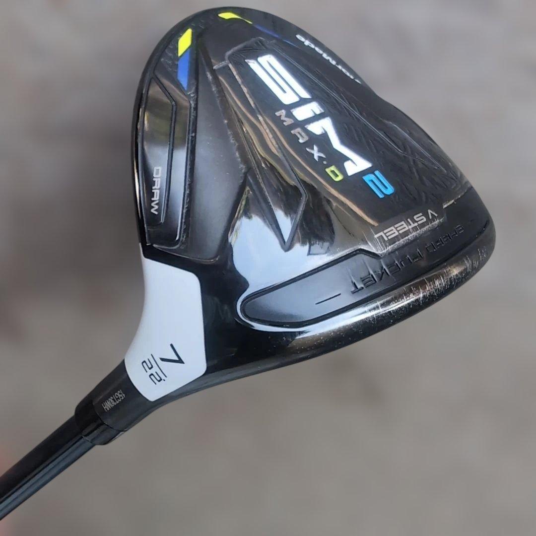 【格安本日限り出品即日発送】 テーラーメード、シム2MAX D 7W 22度