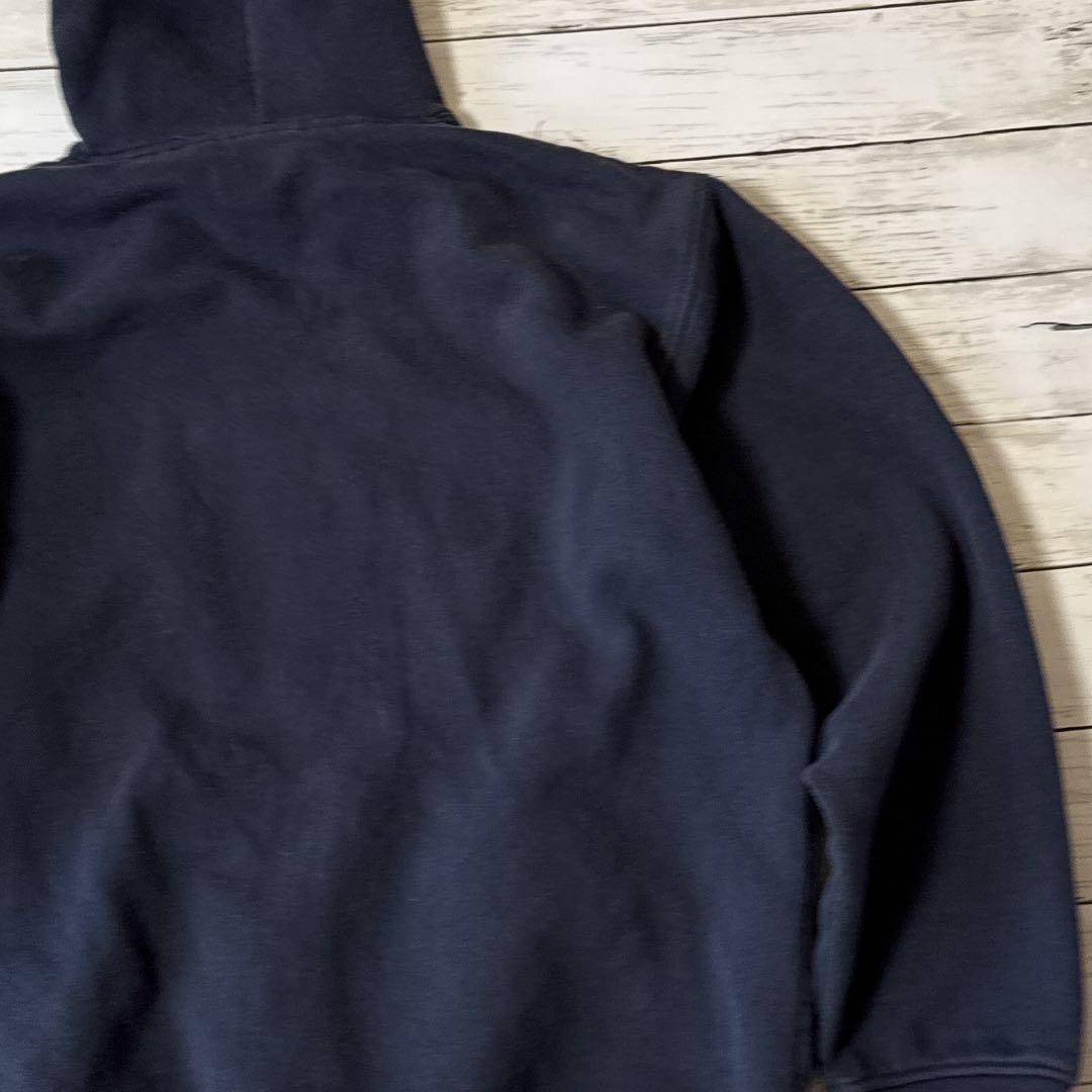 m*a様 00年代ヴィンテージ　NIKE ナイキ スウェットネイビー L カレッ