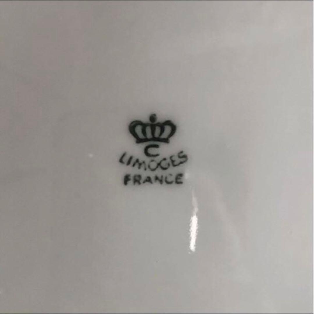 SALE！【レア】ヴィンテージ フランス 製 リモージュ キャッスル 絵皿 高級