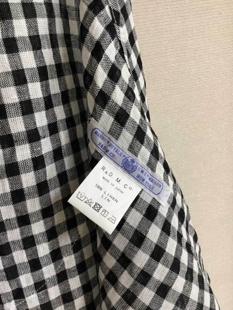 オールドマンズテーラーリネンエプロン